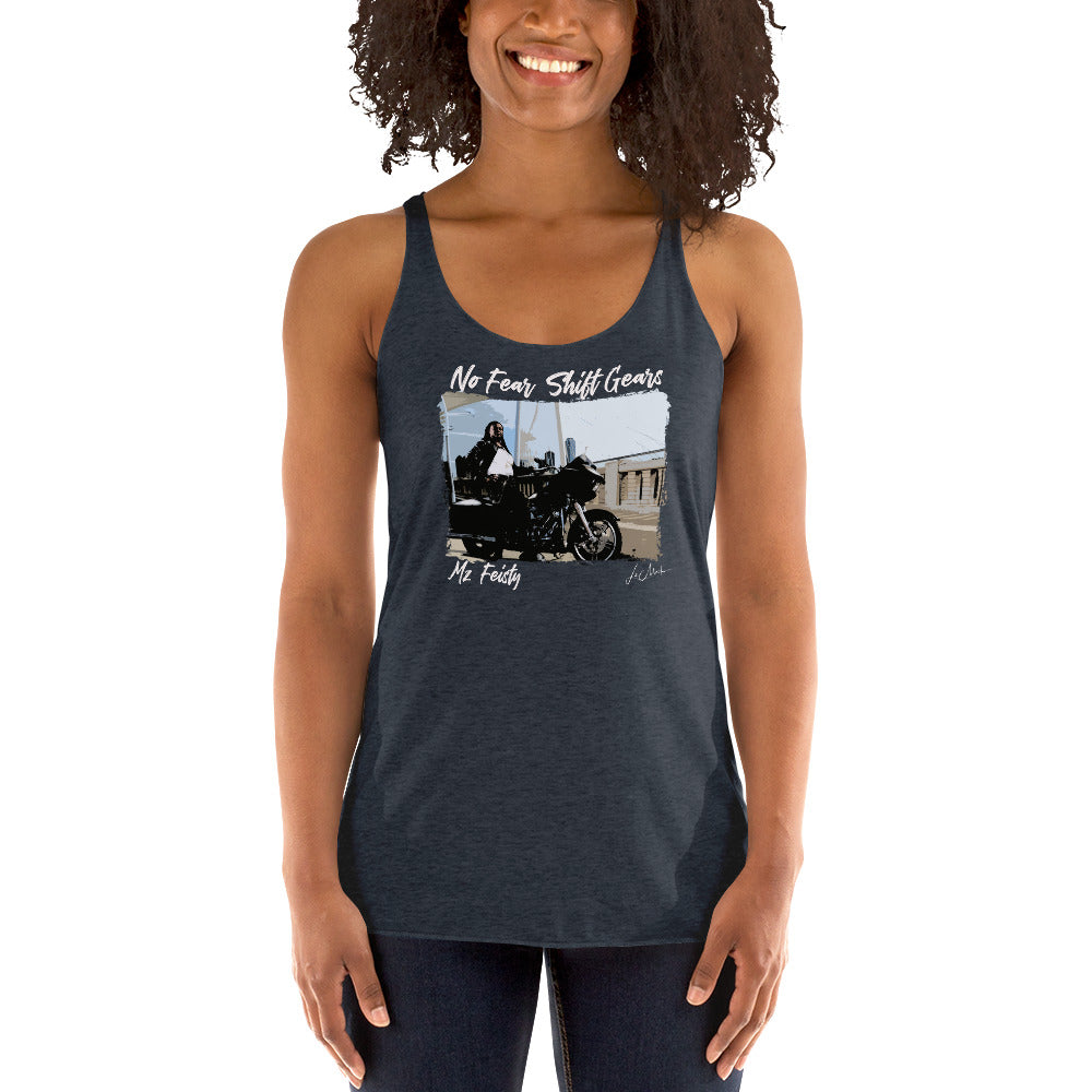 No Fear "Mz Feisty" Women's Racerback Tank - LeMack