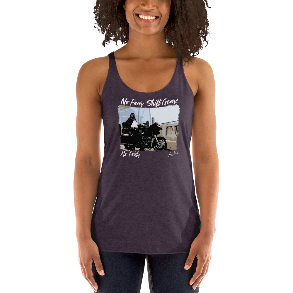 No Fear "Mz Feisty" Women's Racerback Tank - LeMack