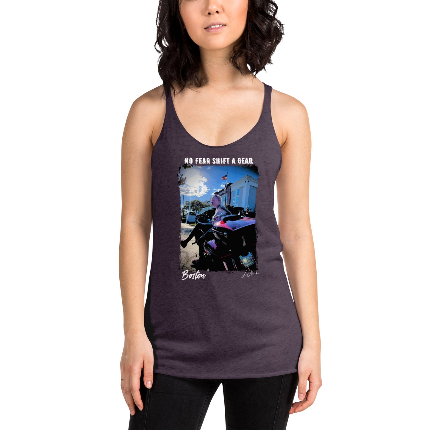 No Fear "Boston" Women's Racerback Tank - LeMack