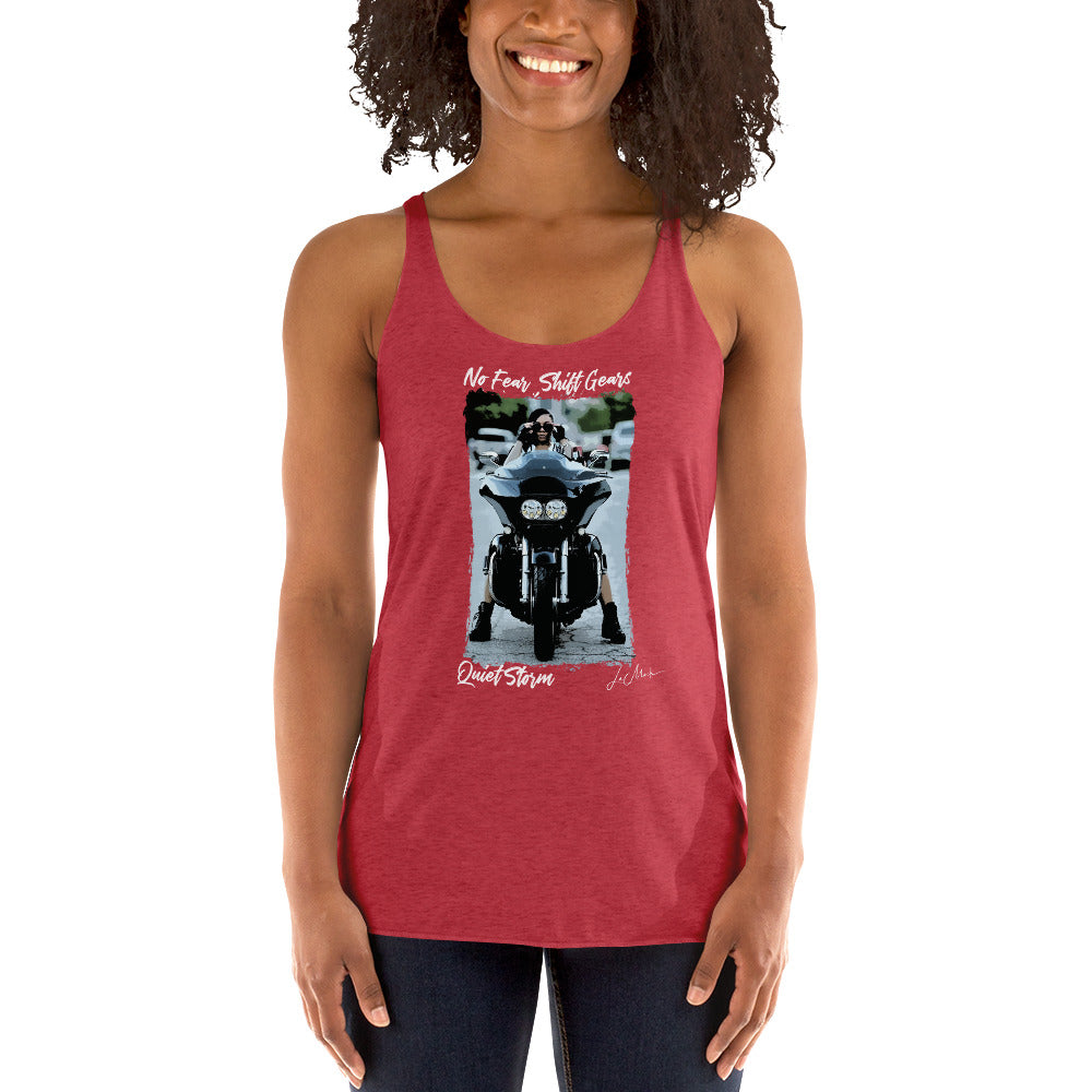 No Fear " Quiet Storm" Women's Racerback Tank - LeMack