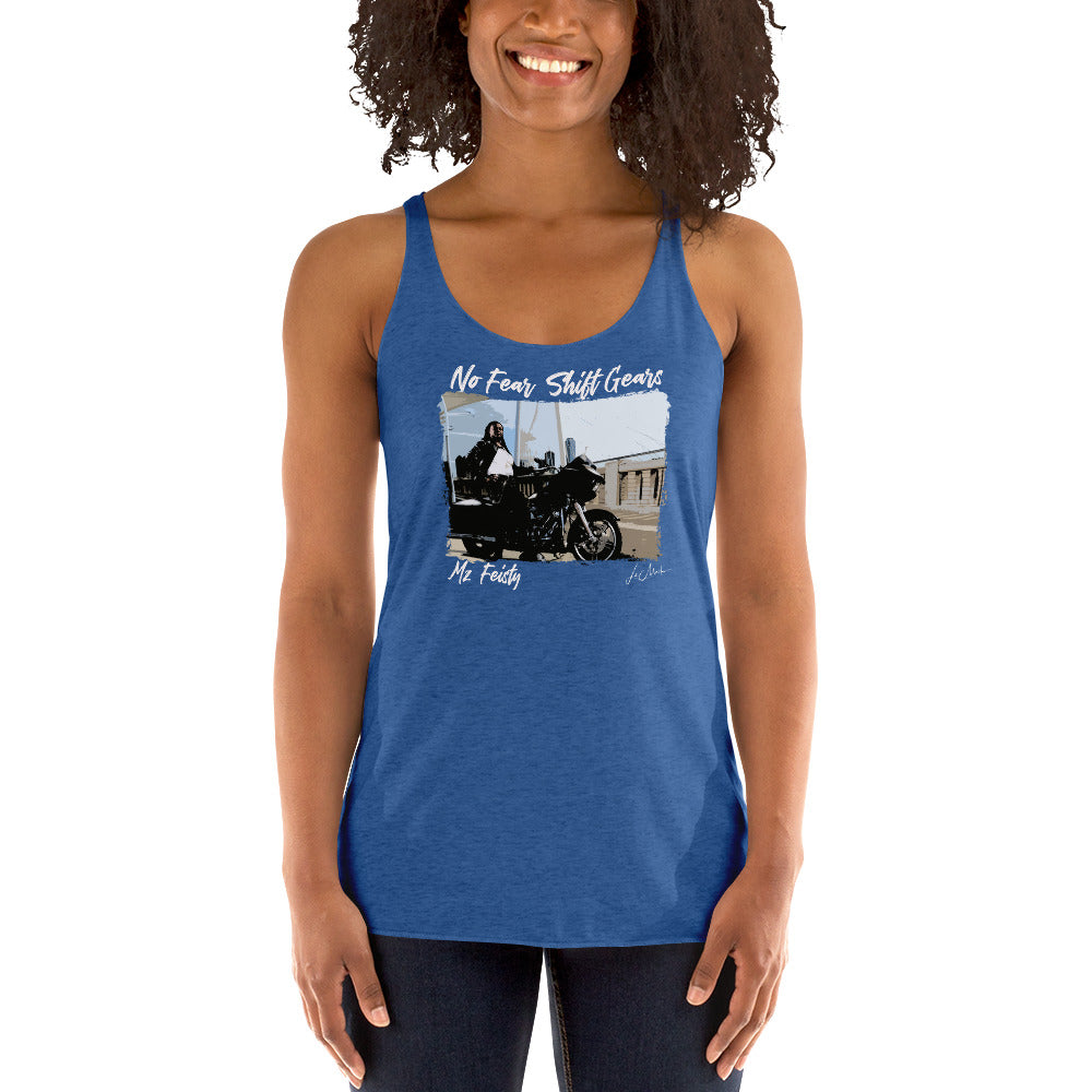 No Fear "Mz Feisty" Women's Racerback Tank - LeMack