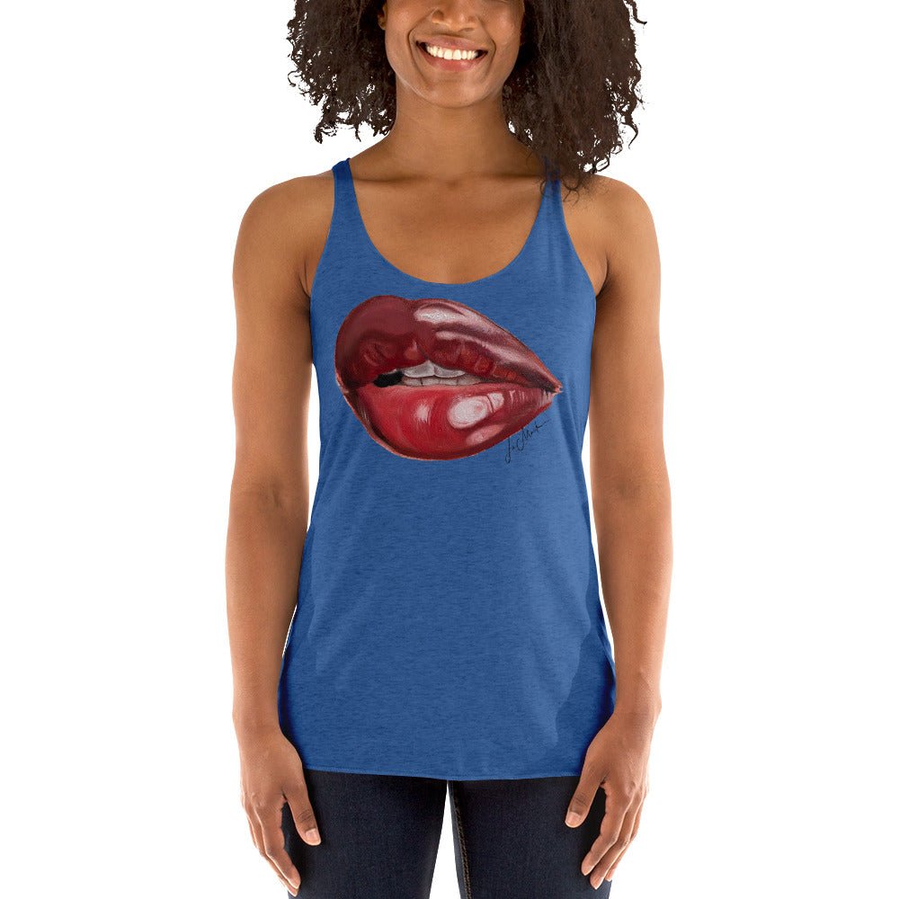 LeMack Lips Women's Racerback Tank - LeMack