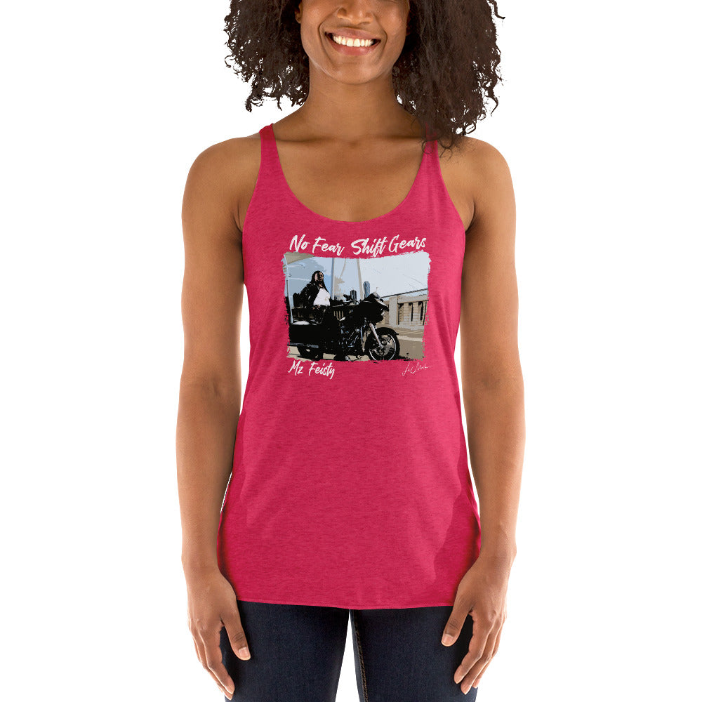 No Fear "Mz Feisty" Women's Racerback Tank - LeMack