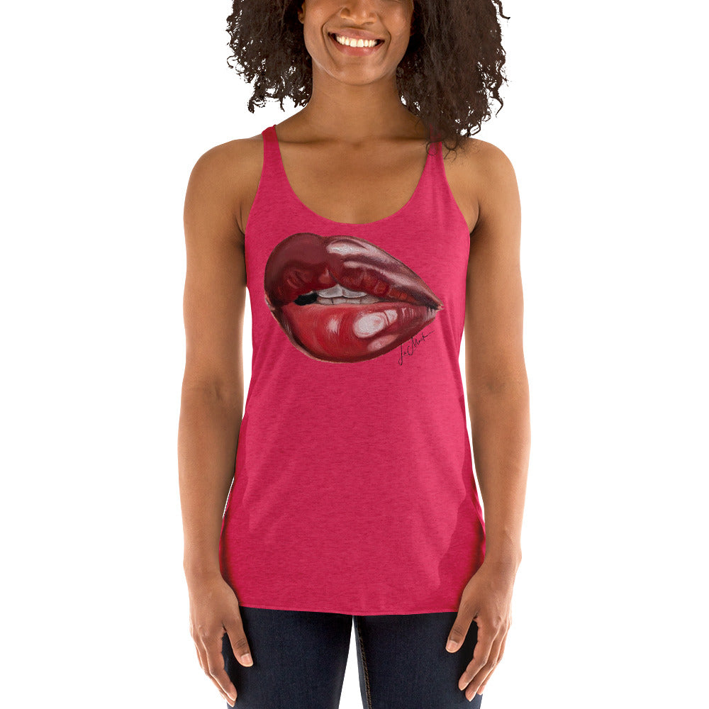 LeMack Lips Women's Racerback Tank - LeMack