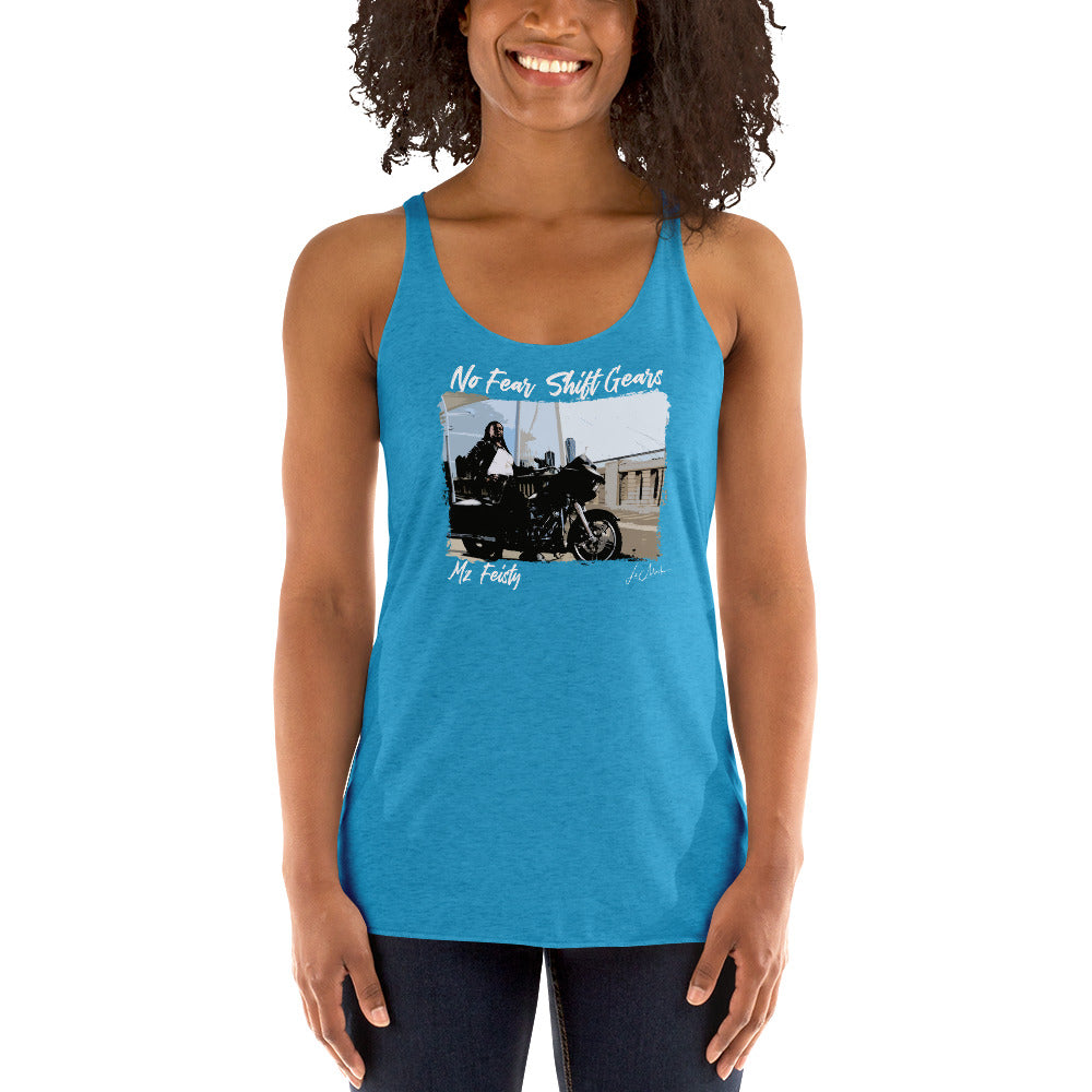 No Fear "Mz Feisty" Women's Racerback Tank - LeMack