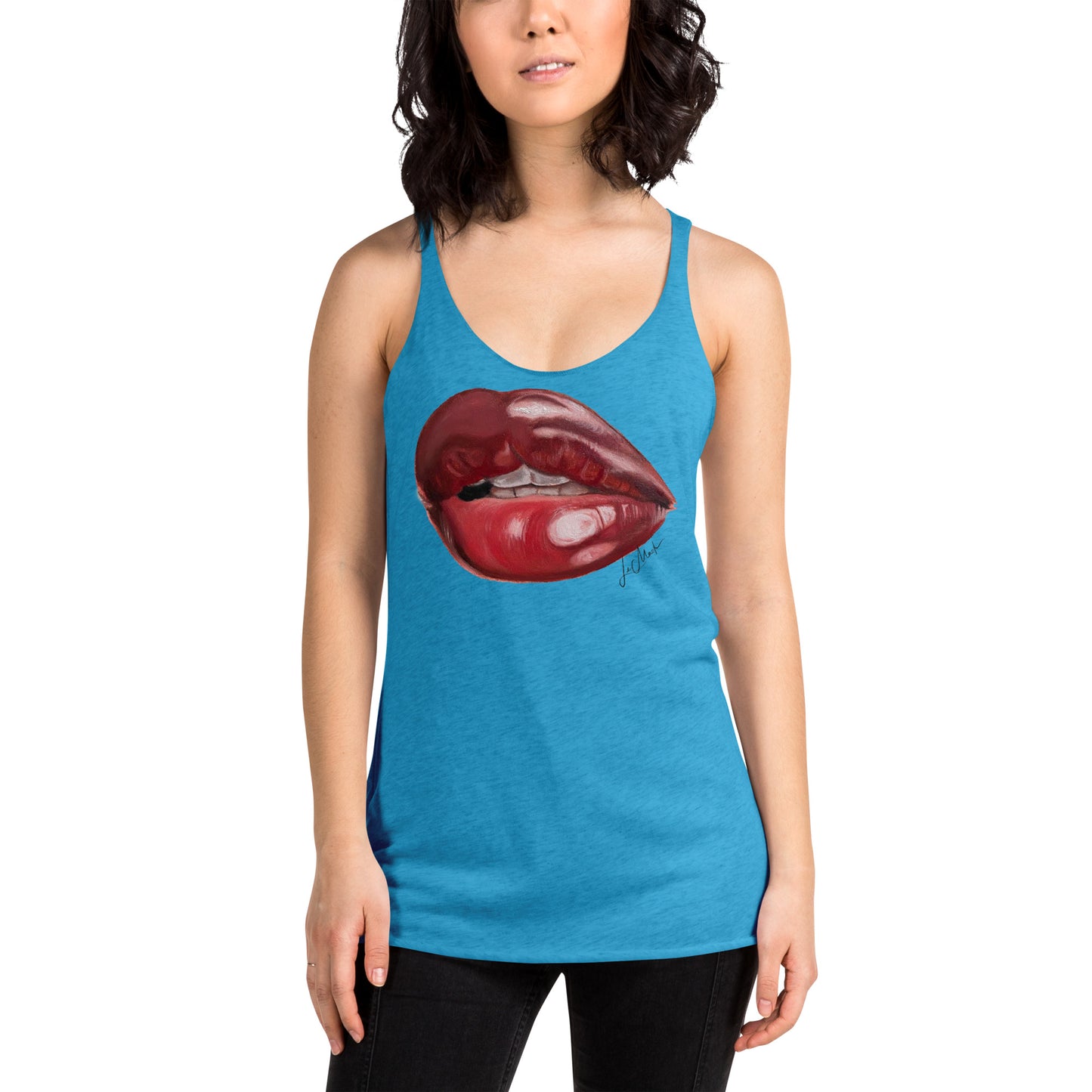 LeMack Lips Women's Racerback Tank - LeMack