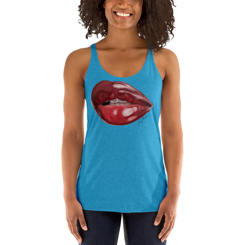 LeMack Lips Women's Racerback Tank - LeMack