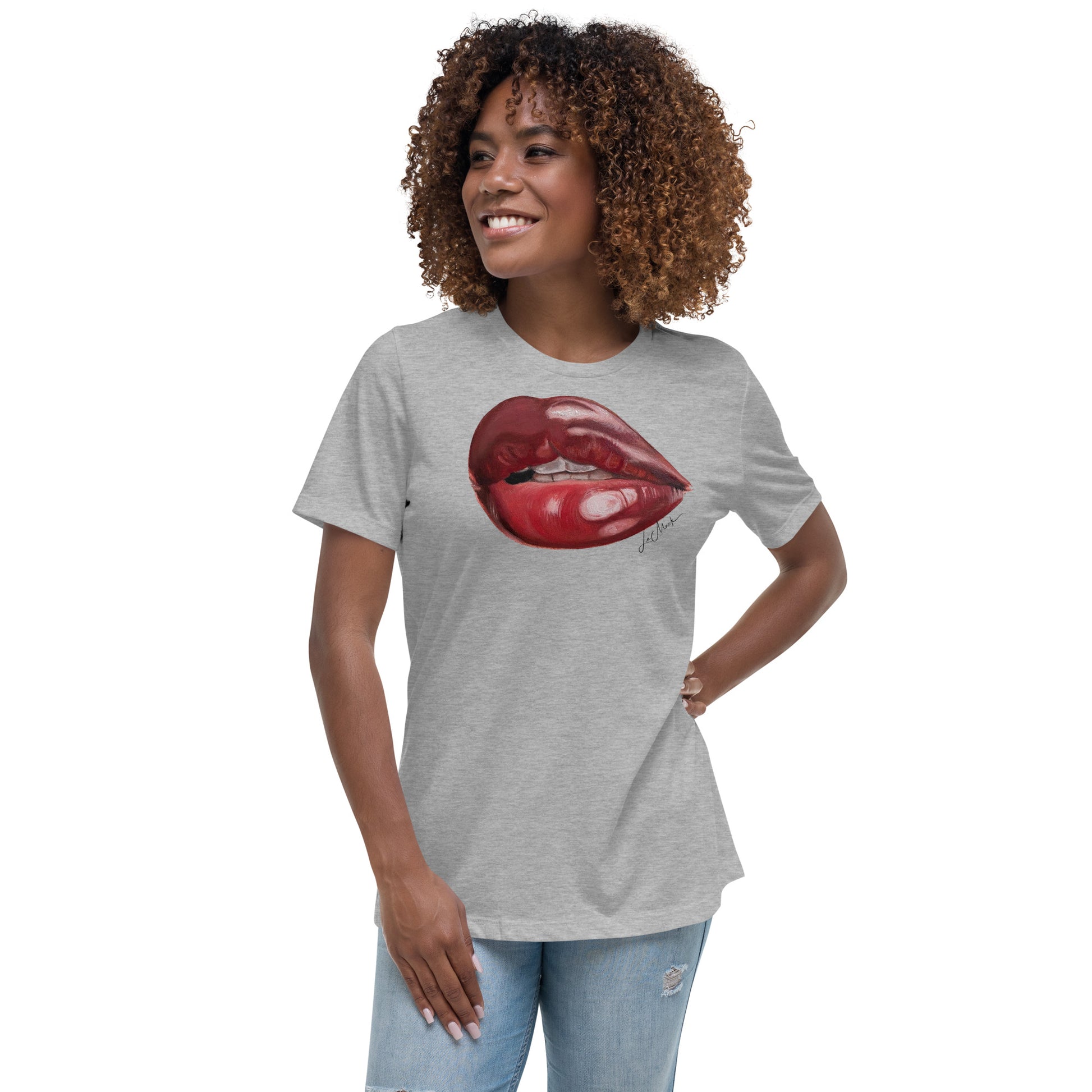 LeMack Lip Women's Relaxed T-Shirt - LeMack