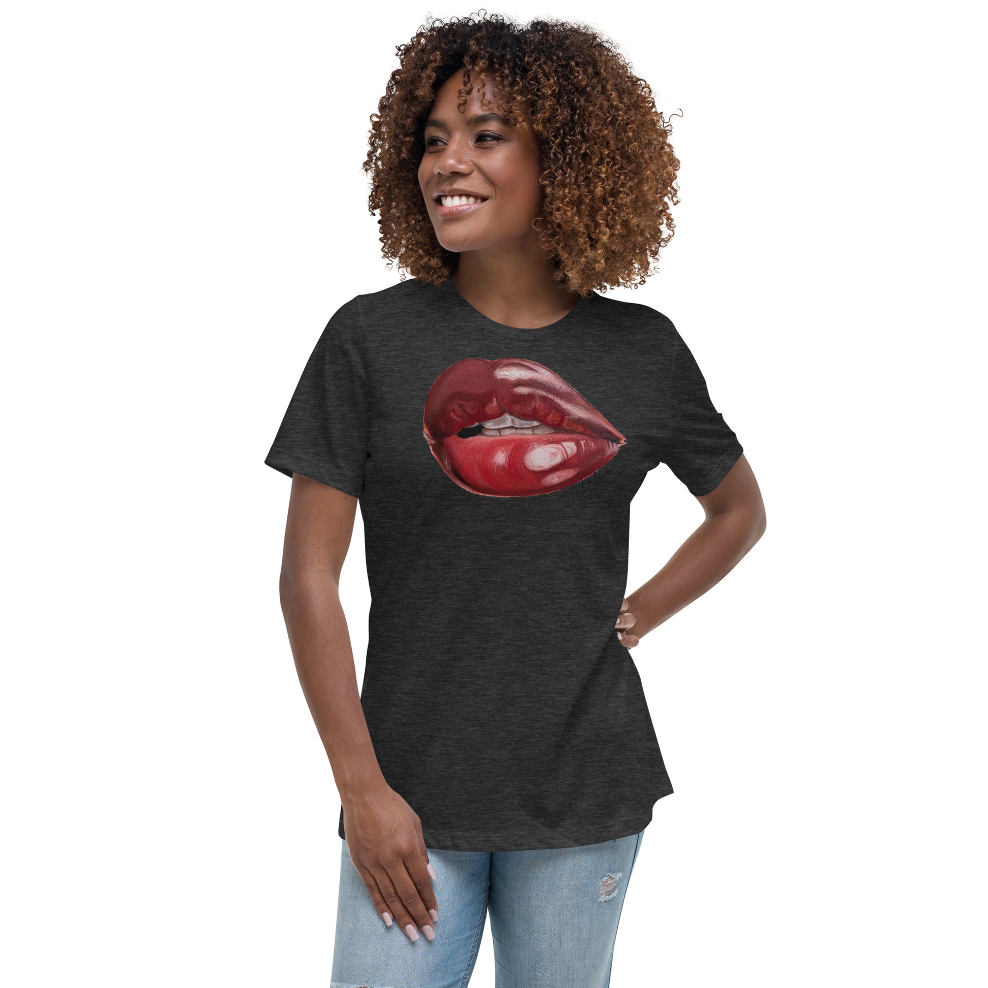 LeMack Lip Women's Relaxed T-Shirt - LeMack