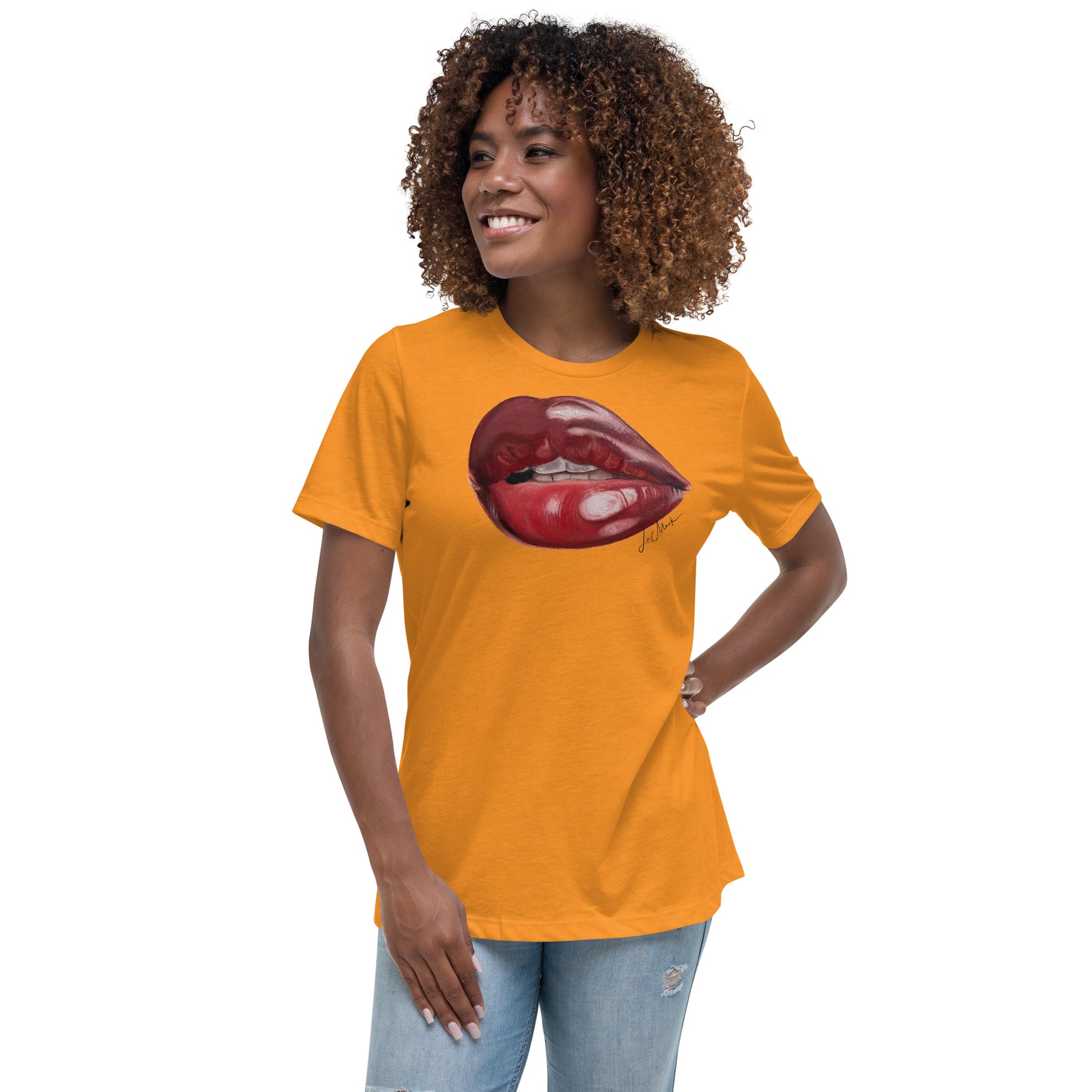 LeMack Lip Women's Relaxed T-Shirt - LeMack