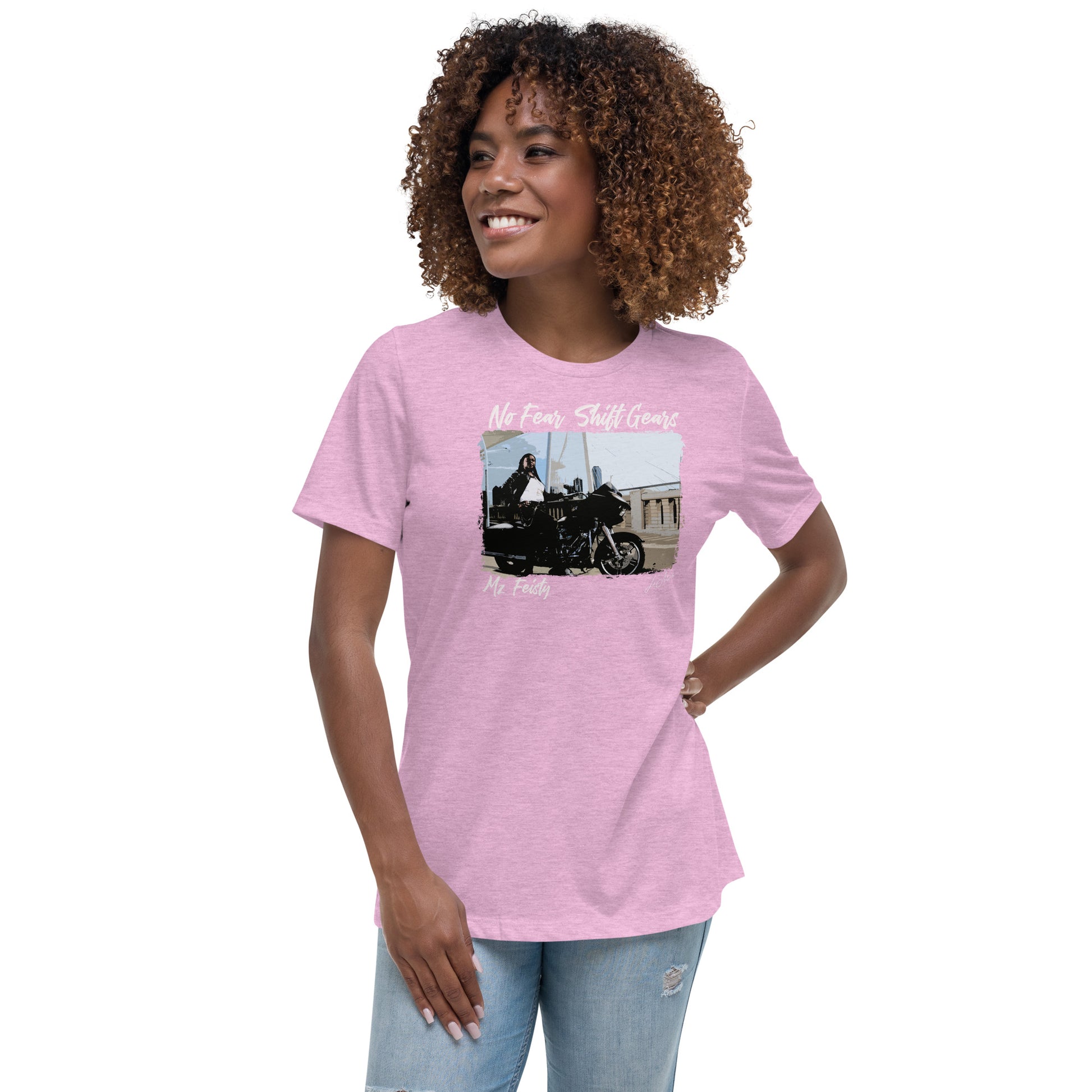 No Fear "Mz Feisty" Women's Relaxed T-Shirt - LeMack
