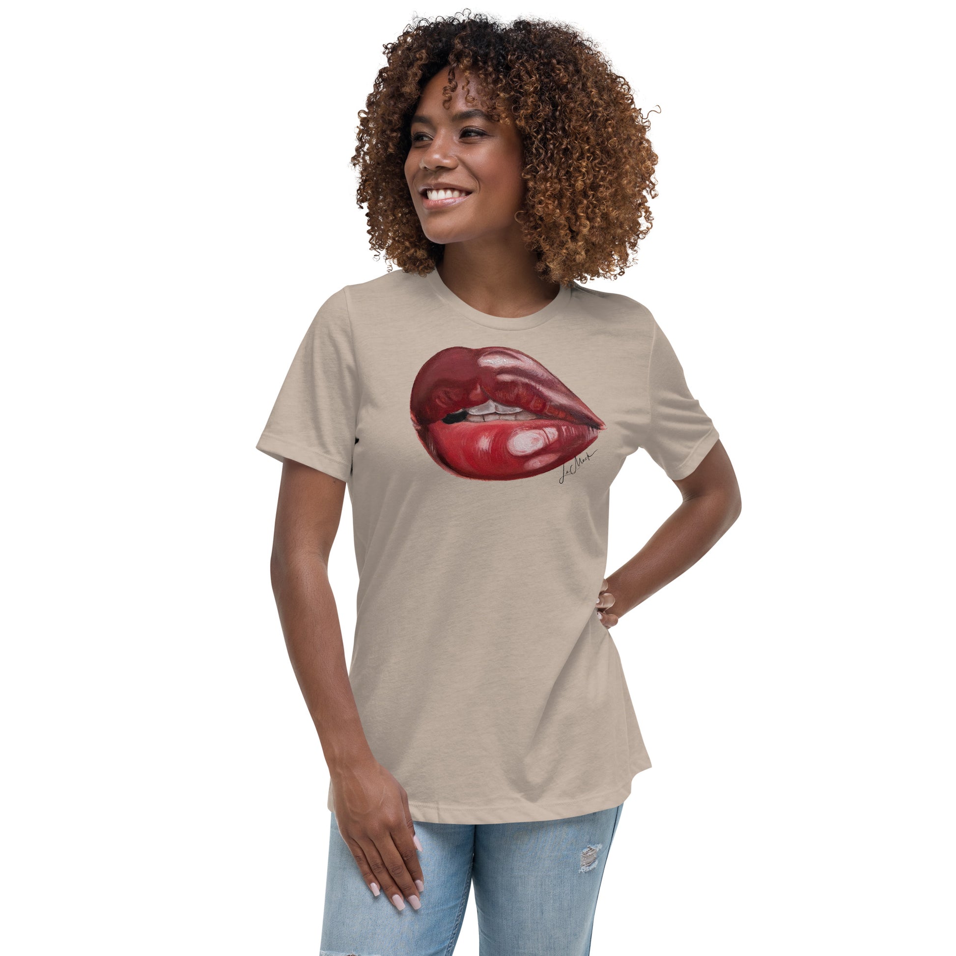 LeMack Lip Women's Relaxed T-Shirt - LeMack