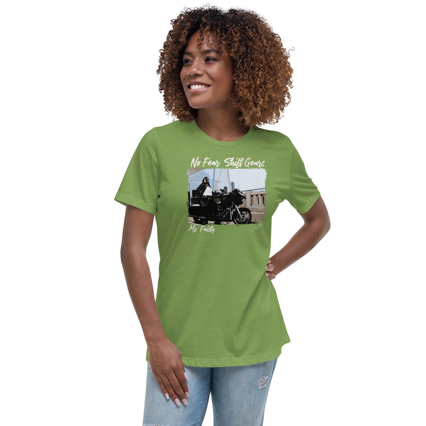 No Fear "Mz Feisty" Women's Relaxed T-Shirt - LeMack