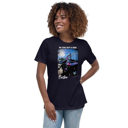No Fear "Boston" Women's Relaxed T-Shirt - LeMack
