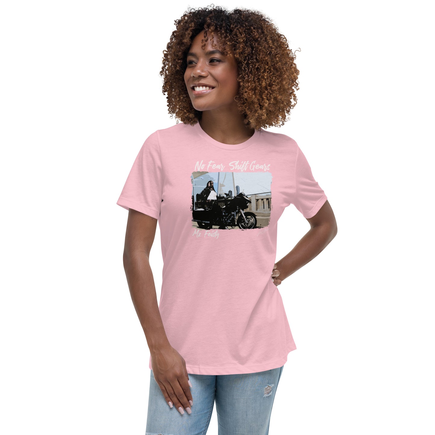 No Fear "Mz Feisty" Women's Relaxed T-Shirt - LeMack