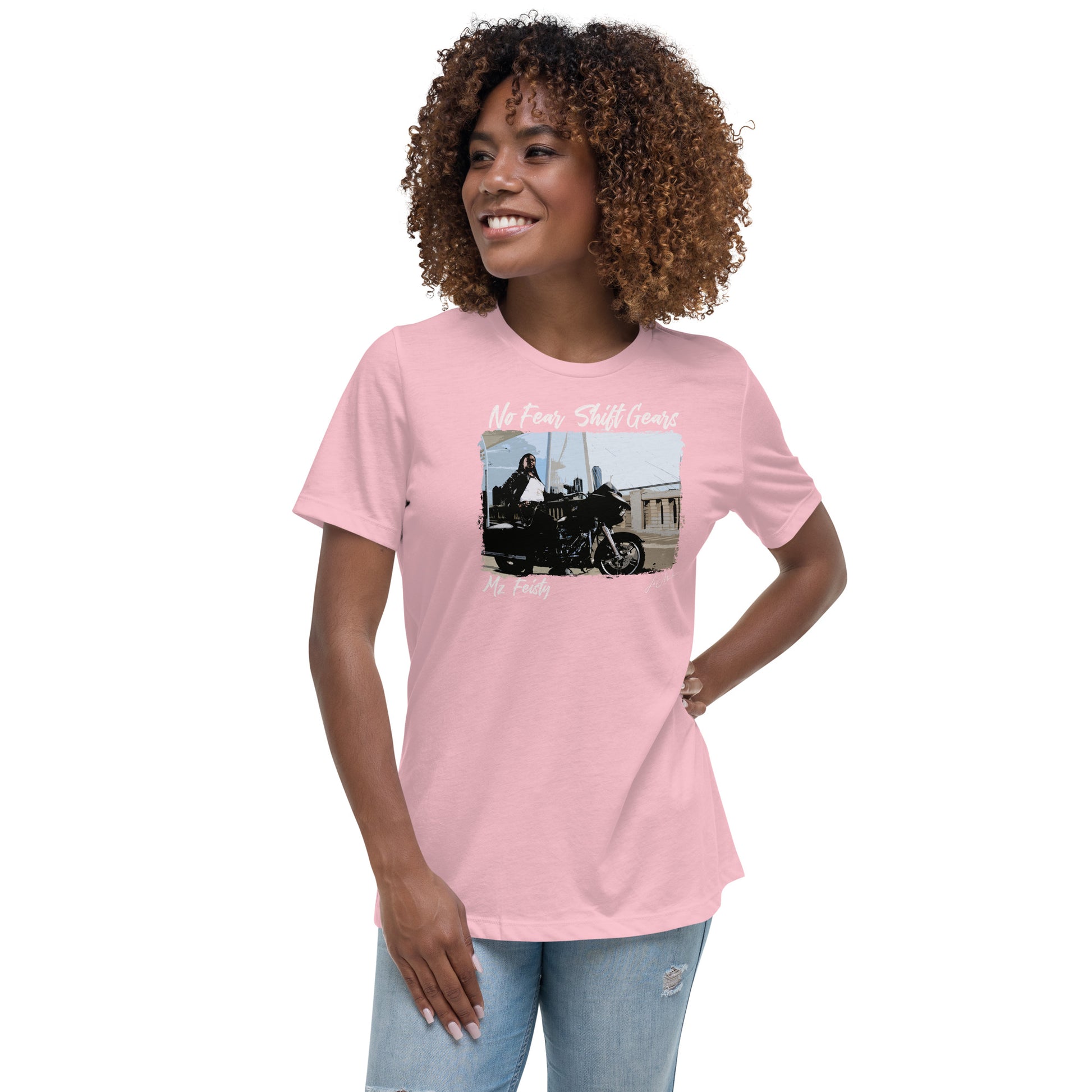No Fear "Mz Feisty" Women's Relaxed T-Shirt - LeMack
