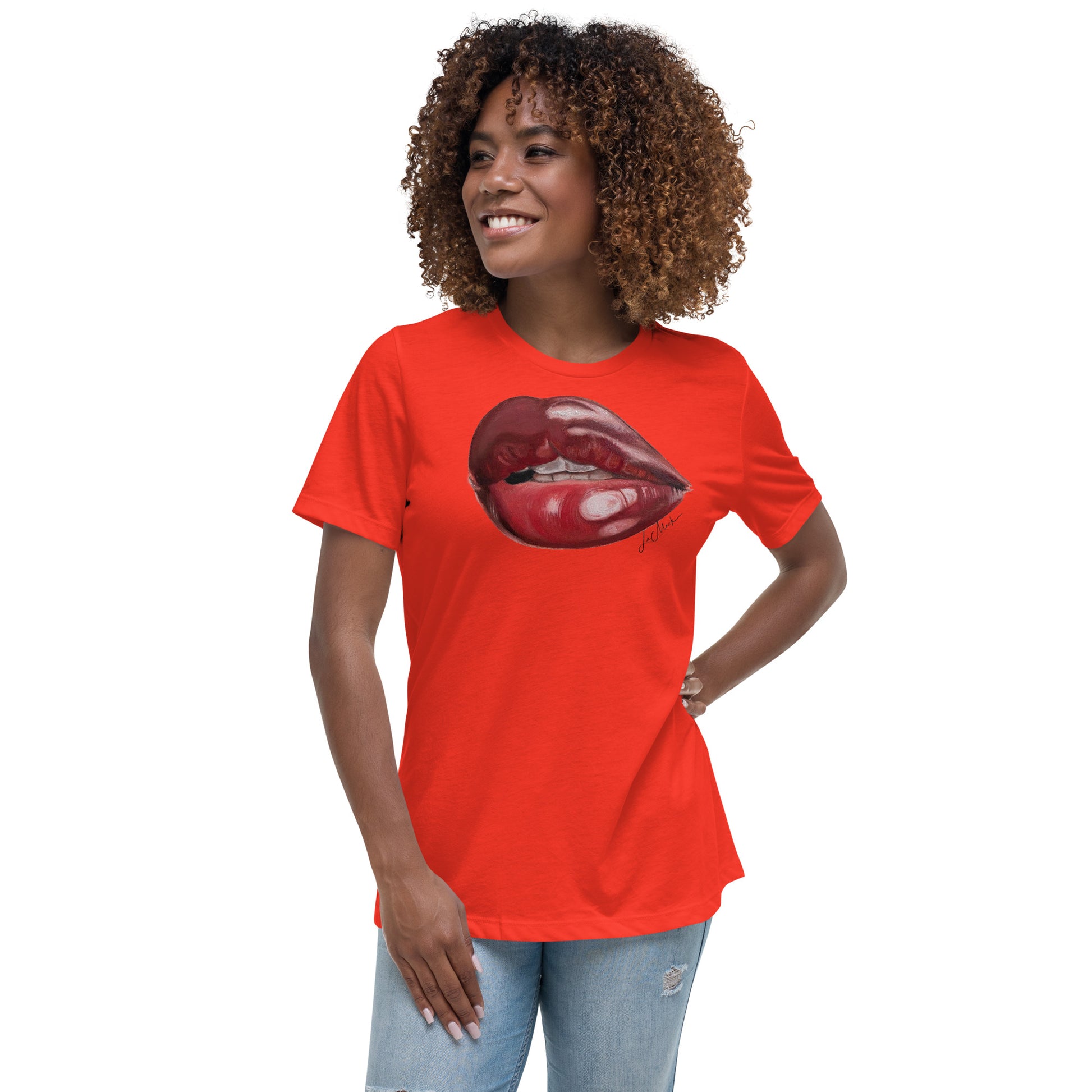 LeMack Lip Women's Relaxed T-Shirt - LeMack