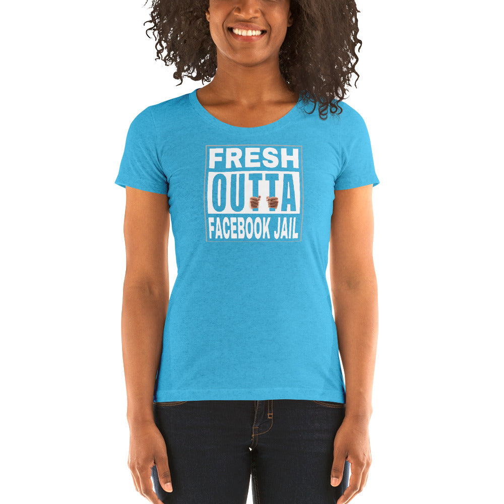 Facebook Jail Ladies' short sleeve t-shirt - LeMack