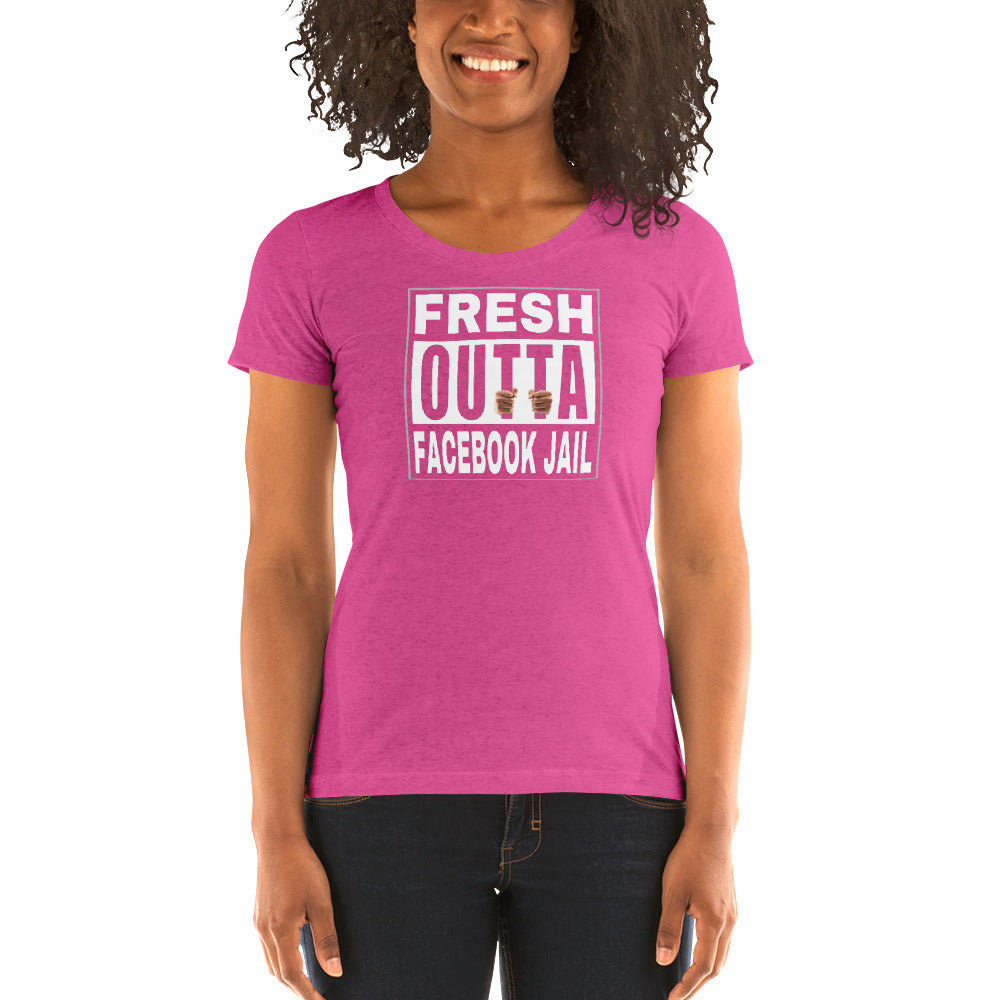 Facebook Jail Ladies' short sleeve t-shirt - LeMack