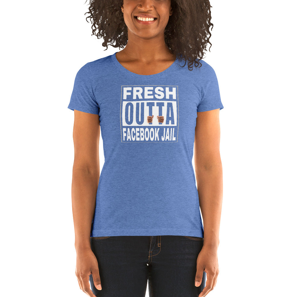 Facebook Jail Ladies' short sleeve t-shirt - LeMack
