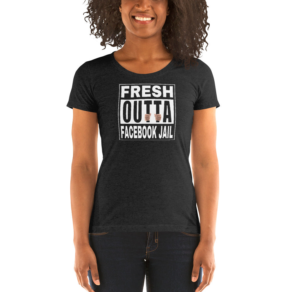 Facebook Jail Ladies' short sleeve t-shirt - LeMack