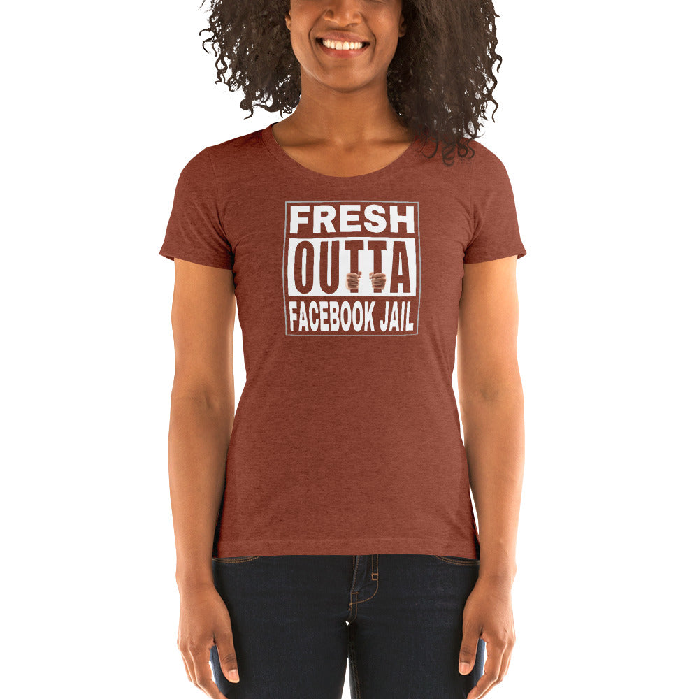 Facebook Jail Ladies' short sleeve t-shirt - LeMack