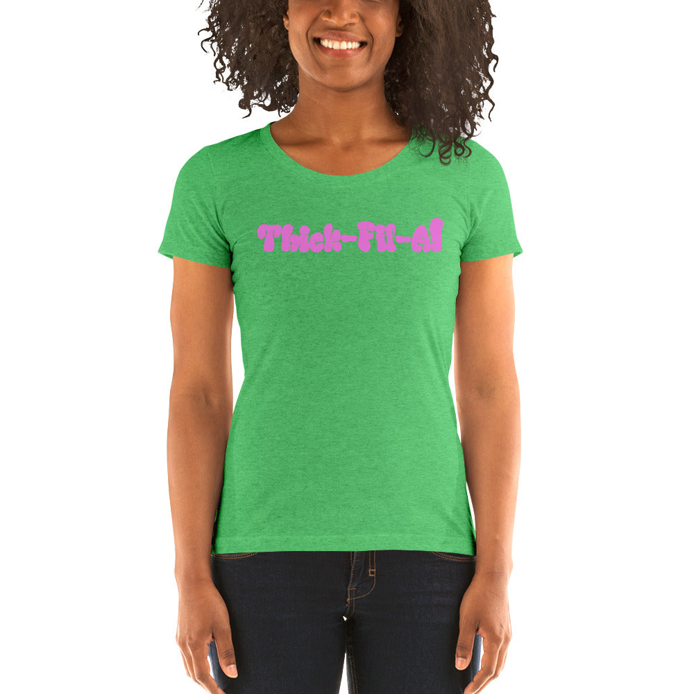 Thick Fil A Ladies' short sleeve t-shirt - LeMack