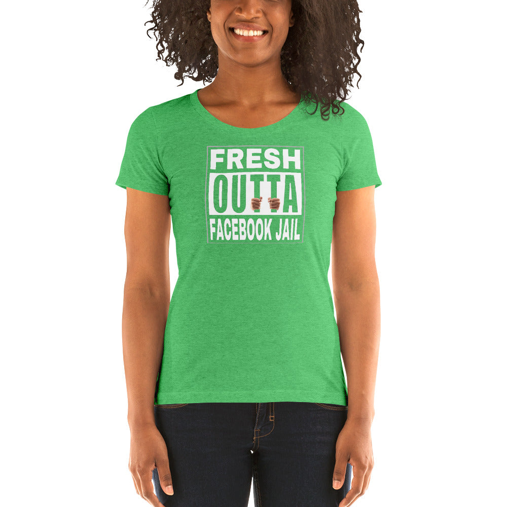 Facebook Jail Ladies' short sleeve t-shirt - LeMack