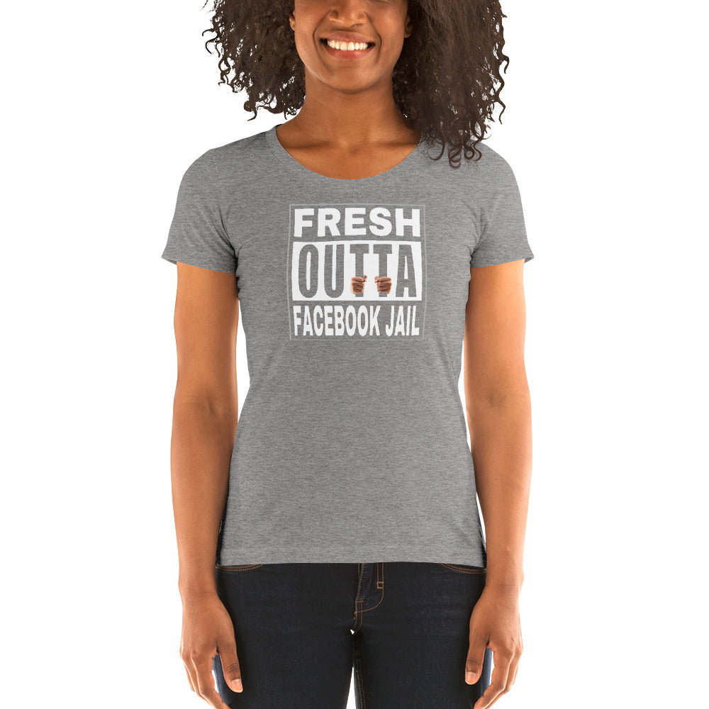 Facebook Jail Ladies' short sleeve t-shirt - LeMack