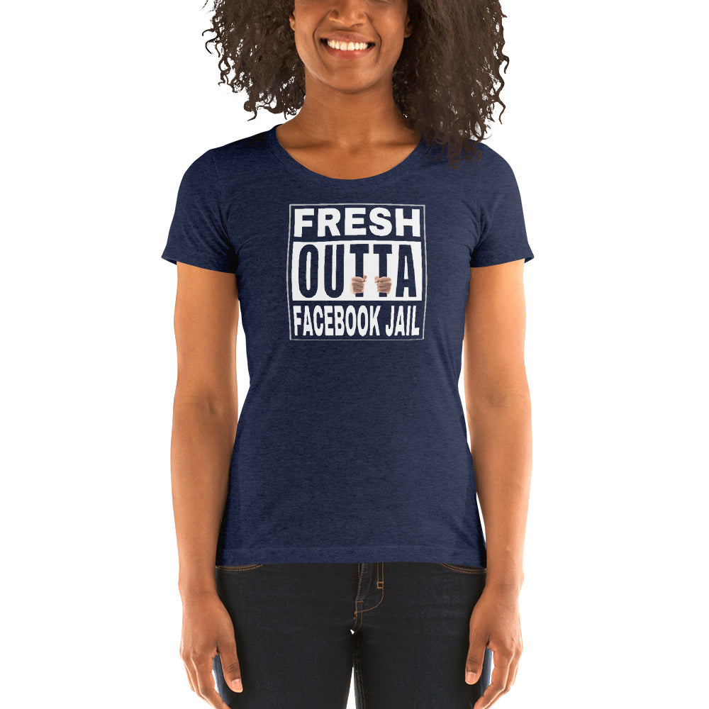 Facebook Jail Ladies' short sleeve t-shirt - LeMack