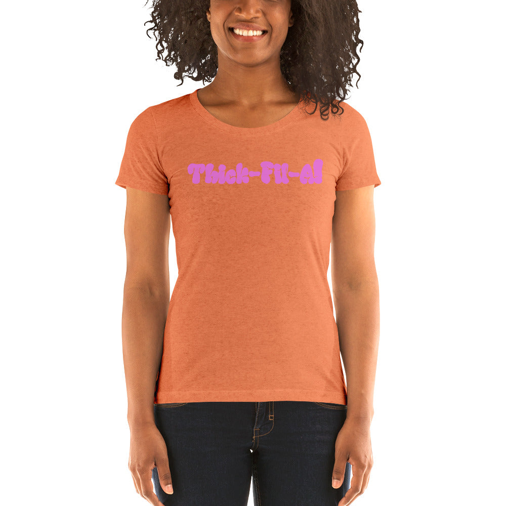 Thick Fil A Ladies' short sleeve t-shirt - LeMack