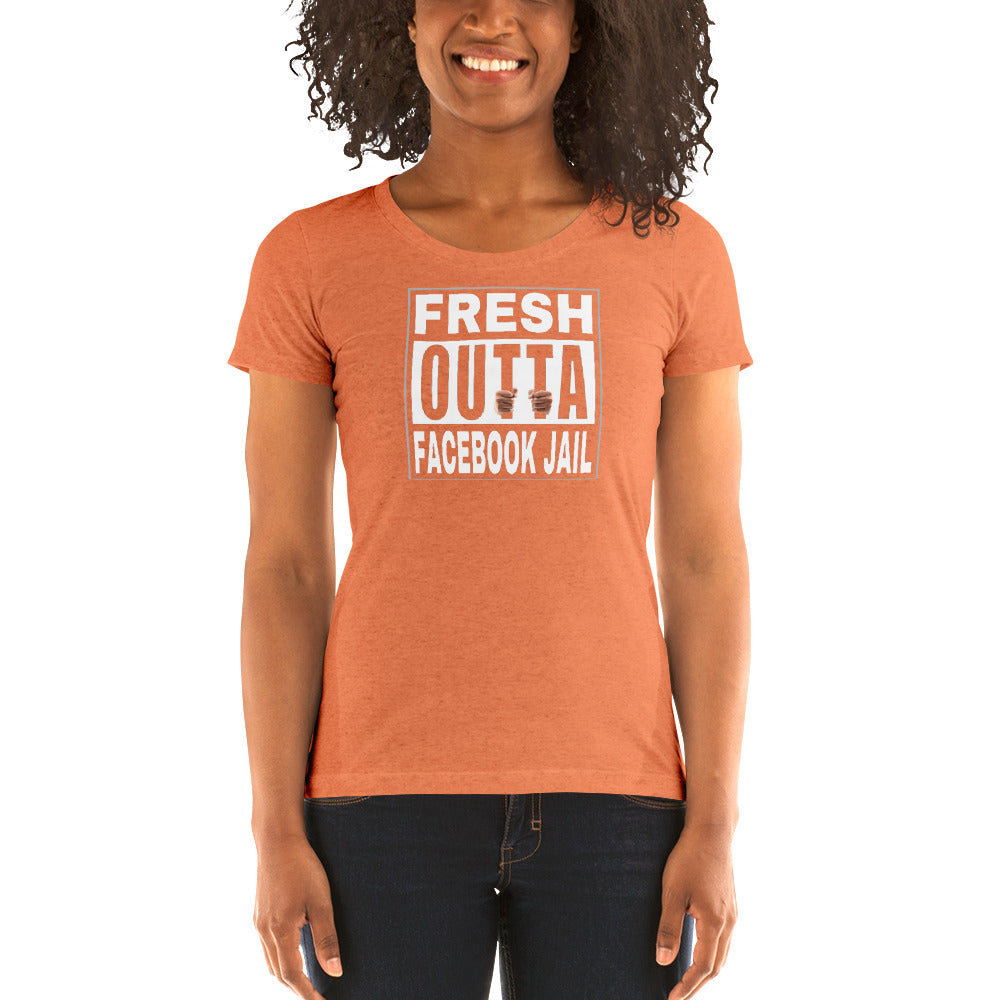 Facebook Jail Ladies' short sleeve t-shirt - LeMack