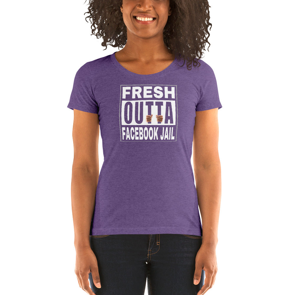 Facebook Jail Ladies' short sleeve t-shirt - LeMack