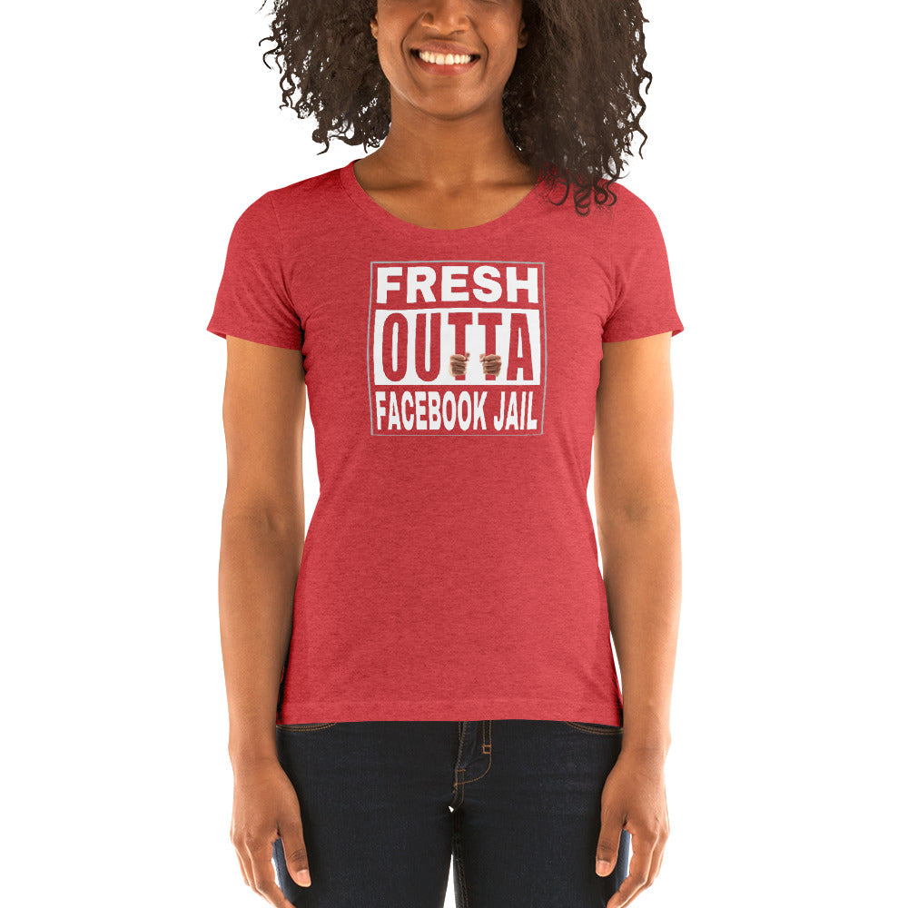 Facebook Jail Ladies' short sleeve t-shirt - LeMack