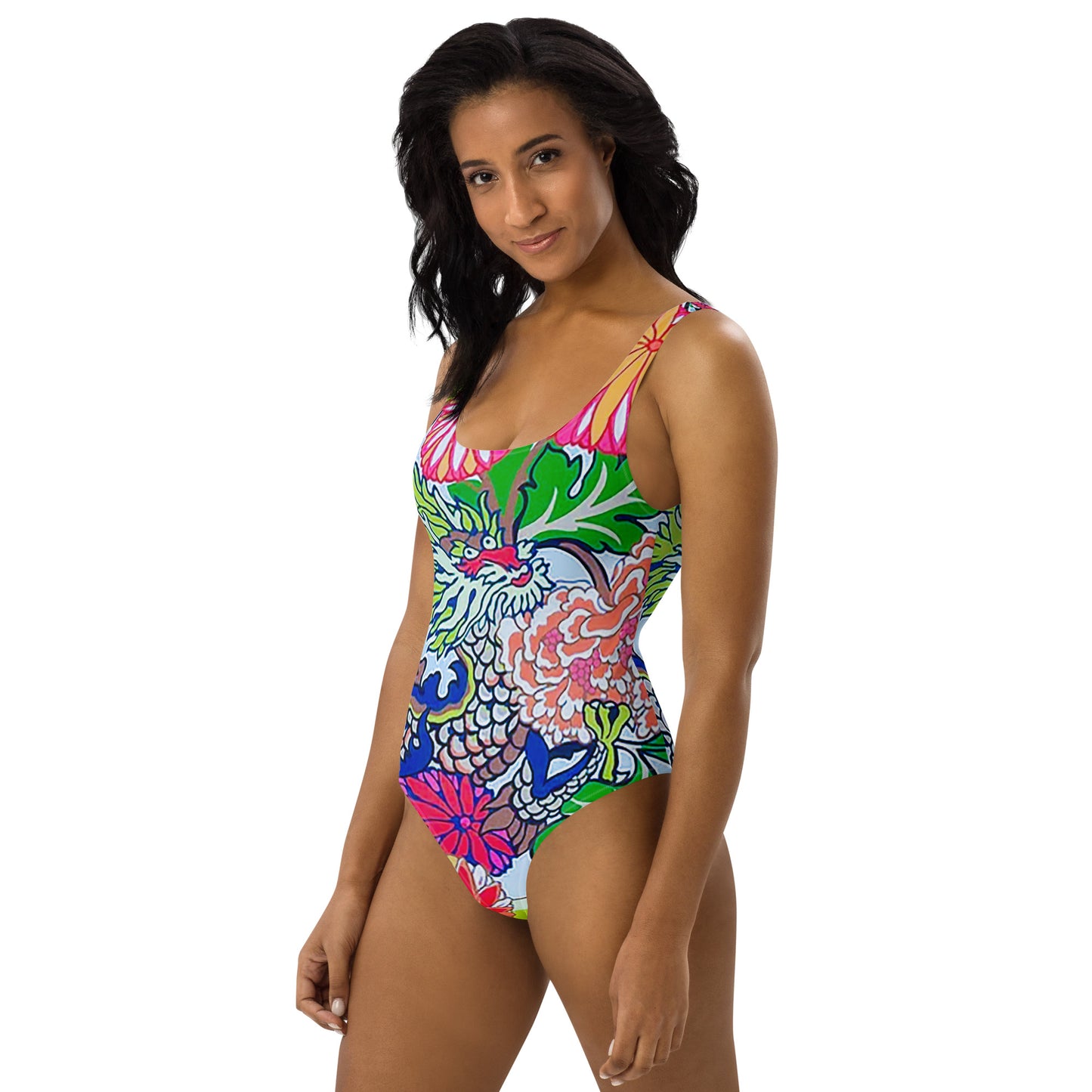 One-Piece Dragon Swimsuit