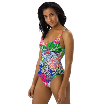 One-Piece Dragon Swimsuit