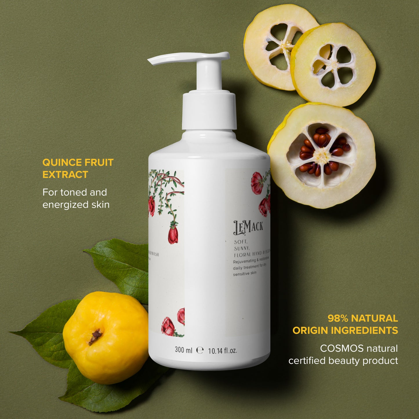 LeMack Floral hand & body wash