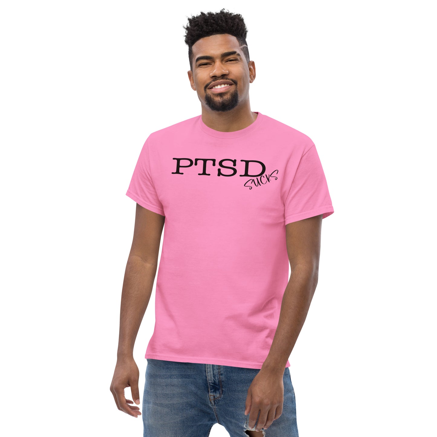 PTSD Sucks Men's classic tee