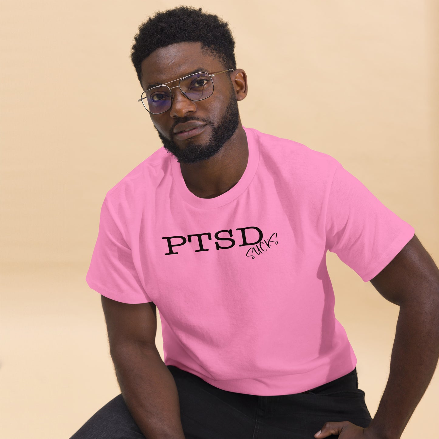 PTSD Sucks Men's classic tee