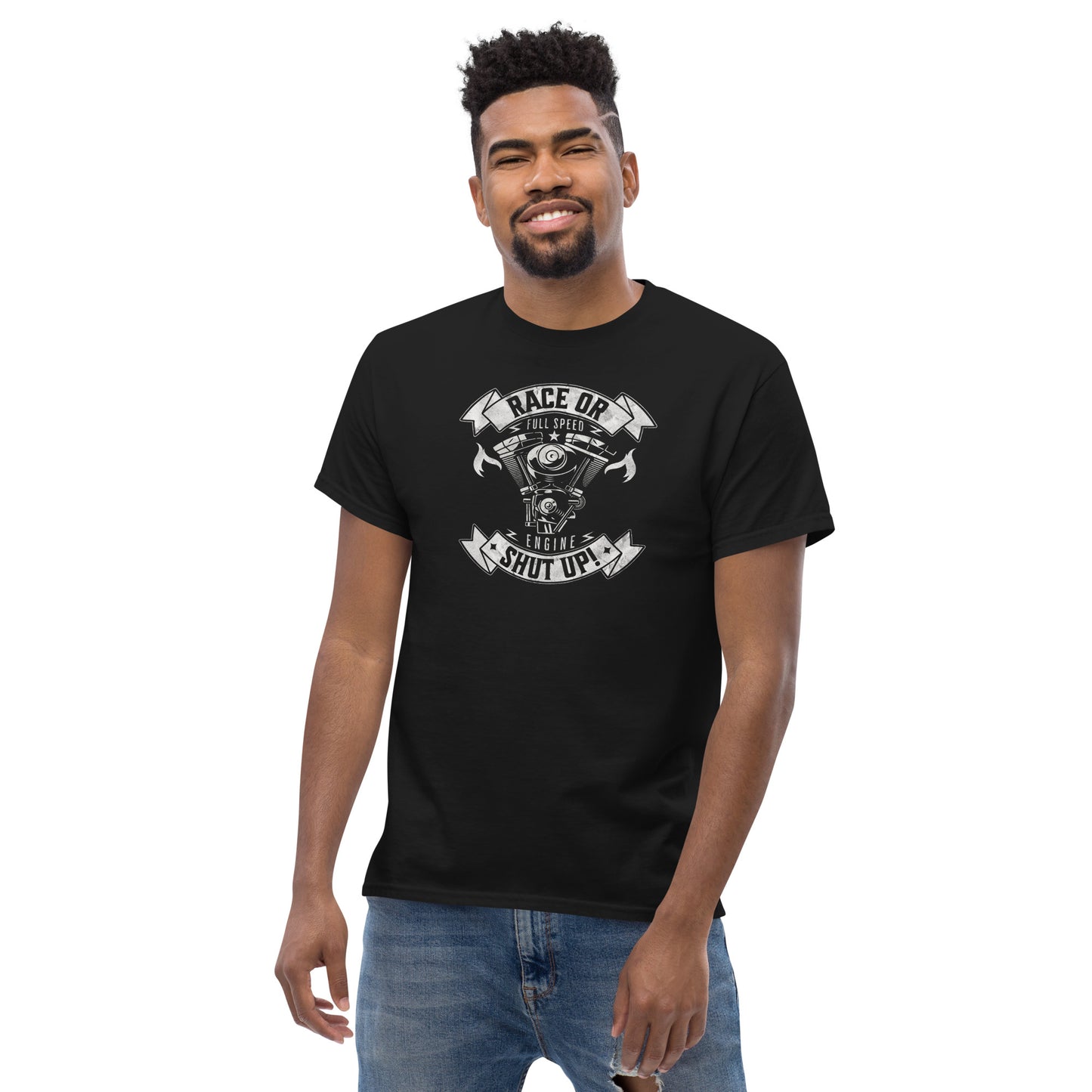 Race or Shut Up Men's classic tee