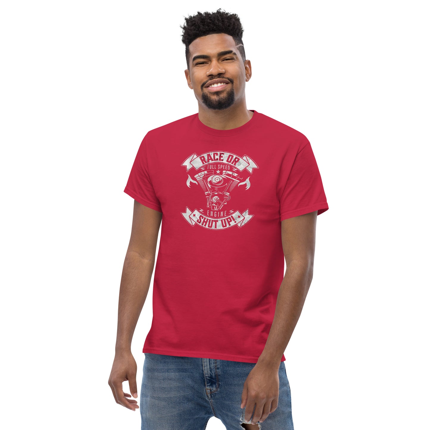 Race or Shut Up Men's classic tee