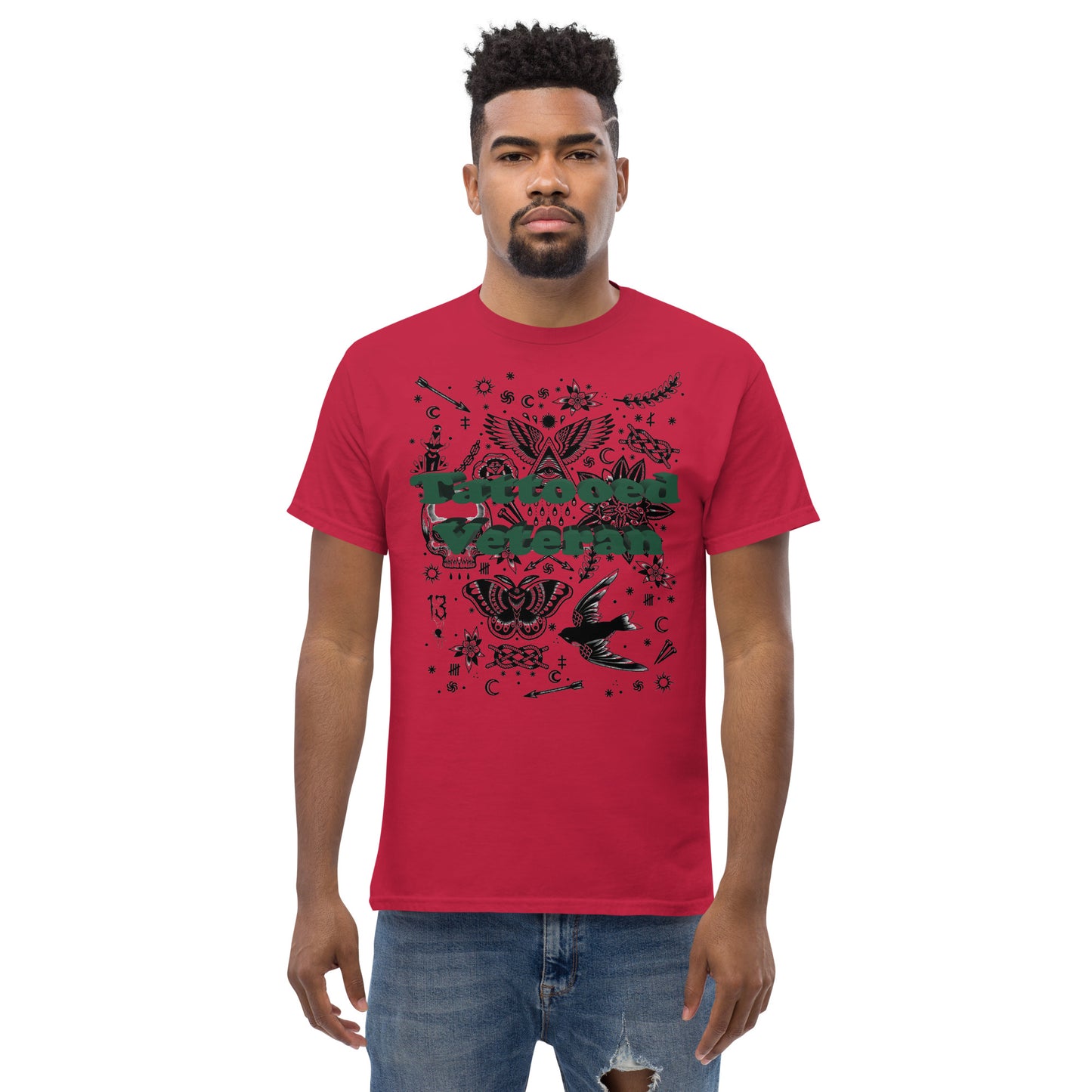 Tattooed Veteran Men's classic tee