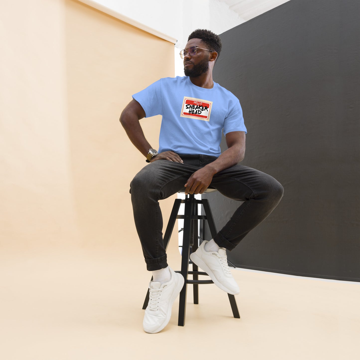 Hello Im Sneaker Head Men's classic tee