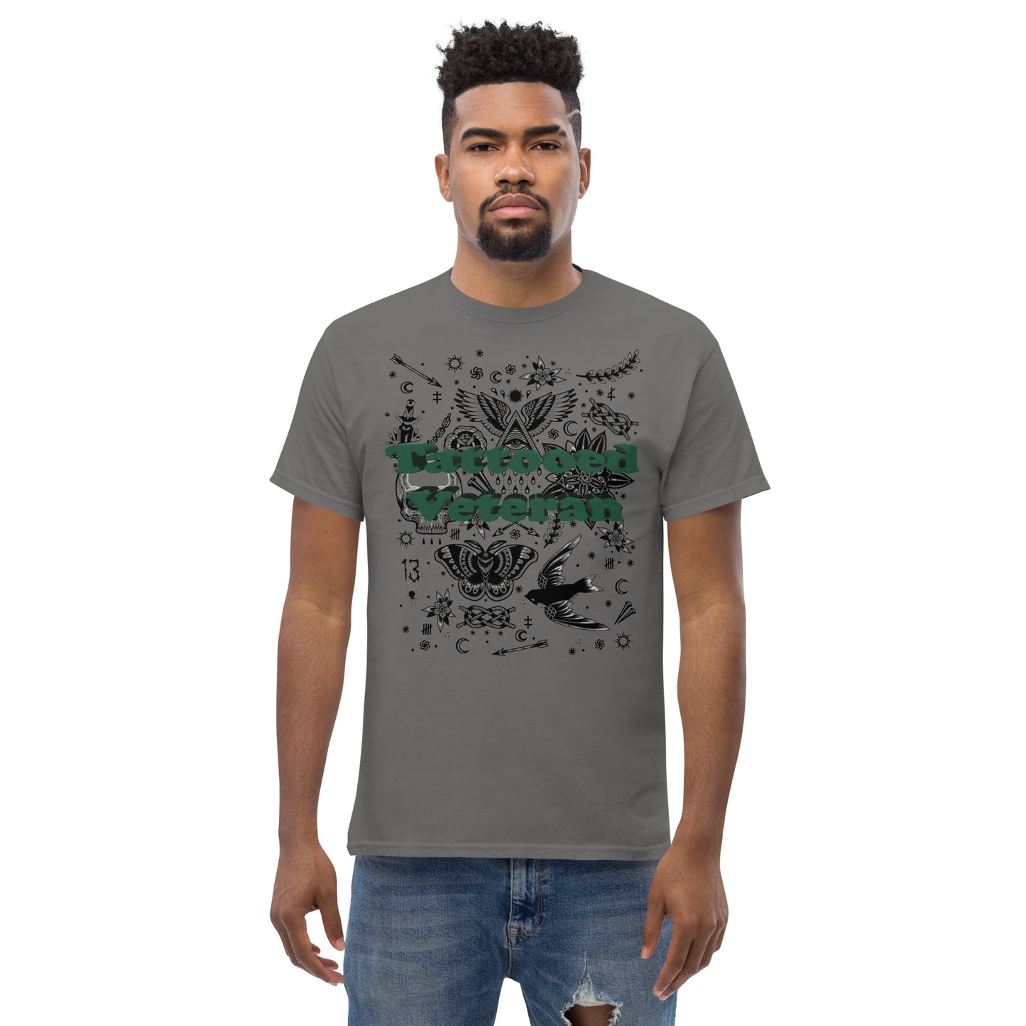 Tattooed Veteran Men's classic tee