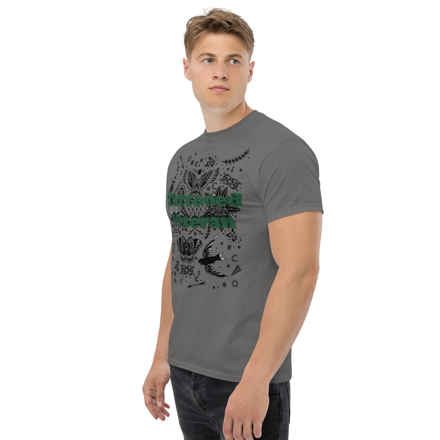 Tattooed Veteran Men's classic tee