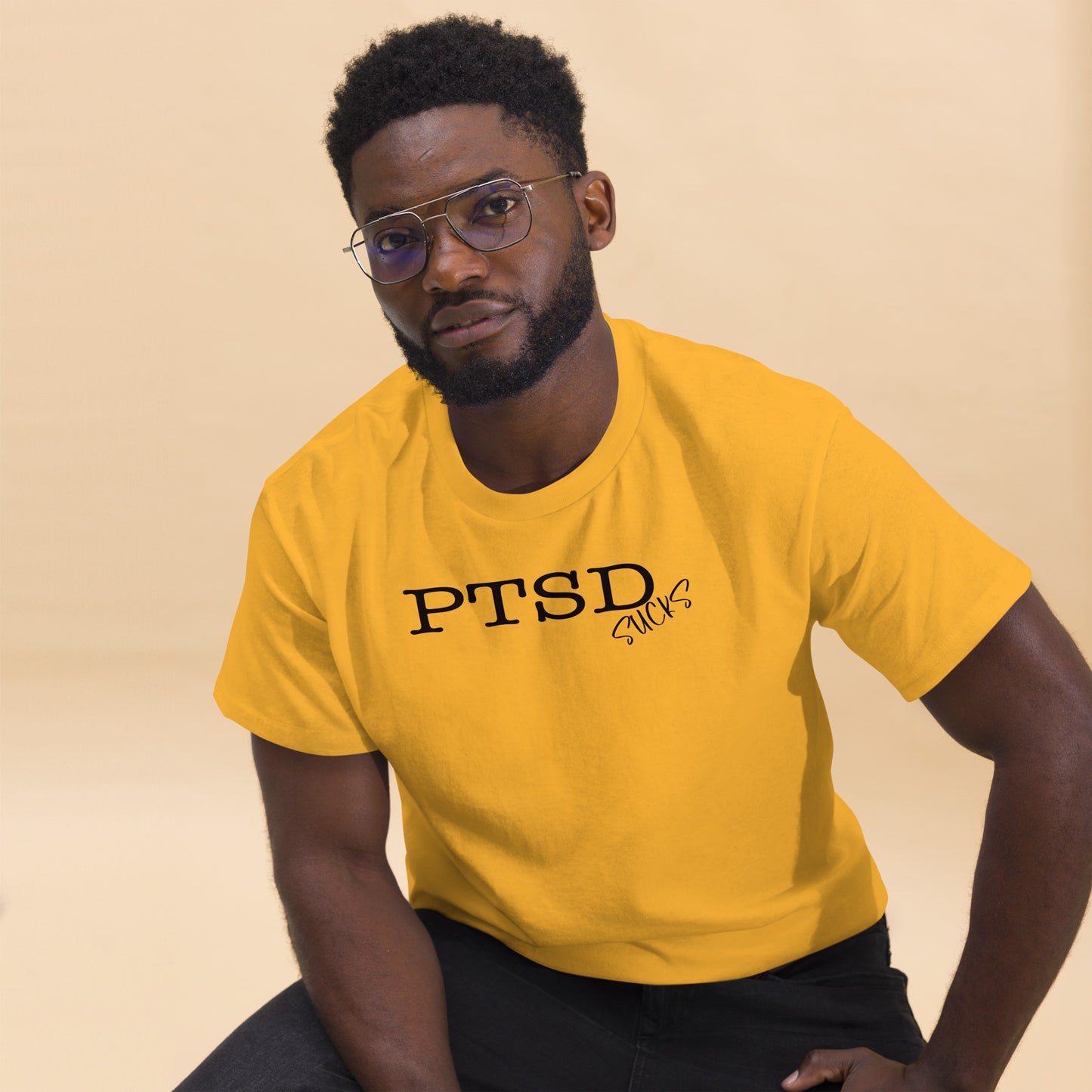 PTSD Sucks Men's classic tee