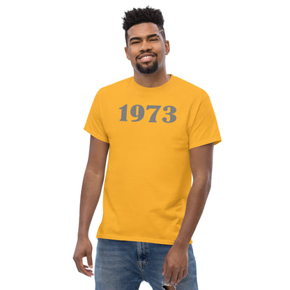 Gray 1973 Men's classic tee