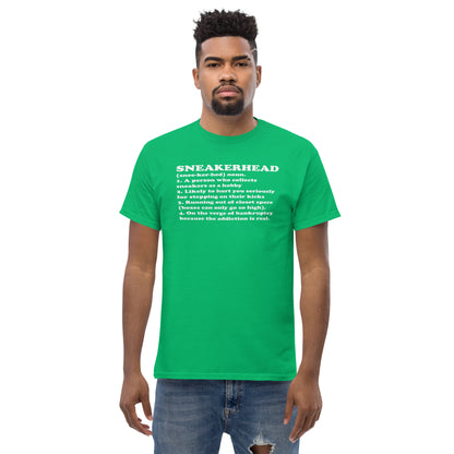 SneakerHead Definition Men's classic tee