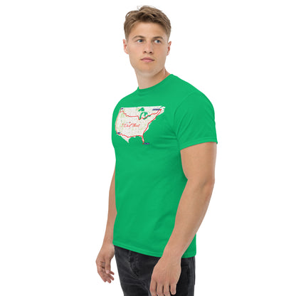 Four Corner Run Men's classic tee