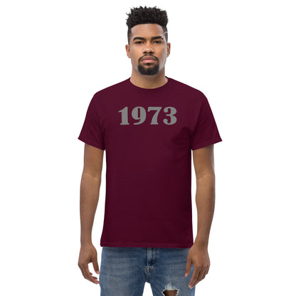 Gray 1973 Men's classic tee